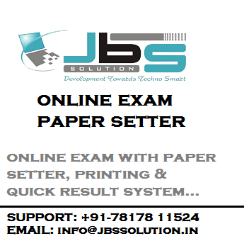 online exam and paper setter software